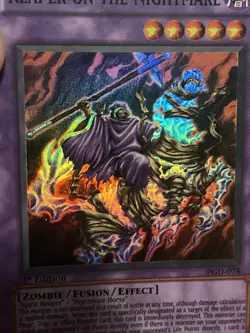 YUGIOH! REAPER ON THE NIGHTMARE PGD-078 1ST Edition 1996 Holo Foil - Image 2