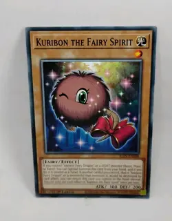 YU-GI-OH! Kuribon the Fairy Spirit. ALIN-EN008. 1st Edition Card. TCG CCG Yugioh - Image 1