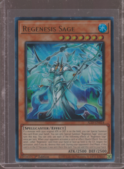 Yugioh Regenesis Sage ALIN-EN014 Ultra Rare 1st Edition NM - Image 1