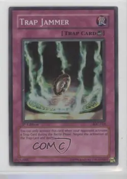 Trap Jammer 1st Ed. YuGiOh Invasion of Chaos #IOC-110 2004 00jz - Image 1