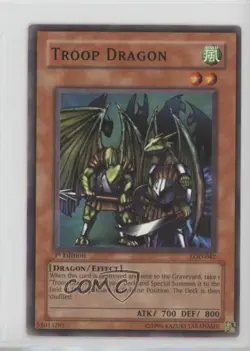 Troop Dragon 1st Ed. YuGiOh Legacy of Darkness #LOD-042 2003 06ak - Image 1