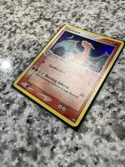 LP-/MP+ Pokemon TCG Charizard EX Power Keepers Holo Rare Card 6/108 Reverse Holo - Image 2
