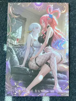 Matchmaker 2 Spicy Waifu NSFW A5 Size Card Board Pandora & Shirahoshi Double - Image 1