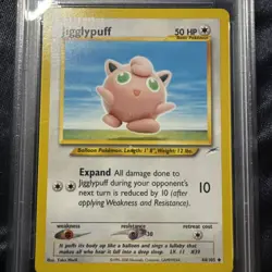 PSA 10 Jigglypuff 1st Edition Neo Destiny 2002 Pokemon Card #44 - Image 1