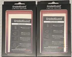 2x Graded Guard Fuchsia PSA Graded Card Protector Limited Edition New - Image 1