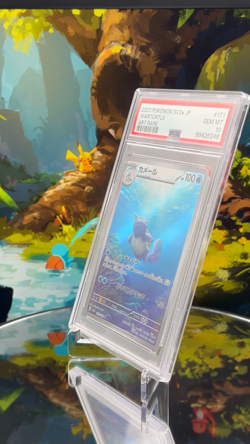 PSA 10 Wartortle Art Rare AR 171/165 Japanese sv2a Pokemon Card 151 TCG GEM MINT - Image 2
