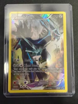 Dialga XY77 Full Art Holo Ultra Rare Black Star Promo Pokemon TCG Card - Image 1