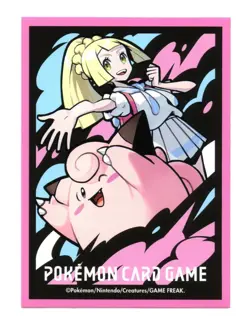 Lillie & Clefairy (Pink) Individual Card Sleeve Pokemon Center Japan Original - Image 3