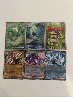 Pokemon Black Bolt Illustration Rare, Full Art, And EX 6 Card Lot! - Image 1