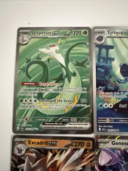 Pokemon Black Bolt Illustration Rare, Full Art, And EX 6 Card Lot! - Image 2