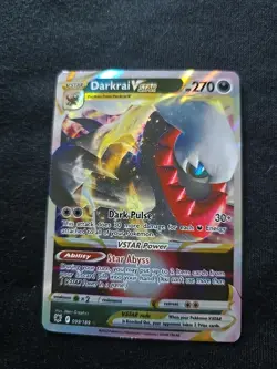 Darkrai VSTAR Holo Rare Card 99/189 Astral Radiance Rare Pokemon Trading Card - Image 1