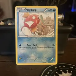 2012 Black & White - Dragons Exalted Magikarp #23 Non Holo Pokemon Card - Image 1