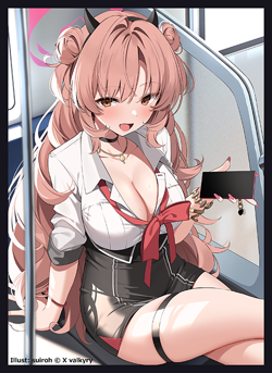 Blue Archive Yozakura Kirara Doujin Card Sleeve Protector - Image 1