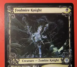 MAGIC, MTG: FOULMIRE KNIGHT, #286 REGULAR FINISH ELD. PLAYED - Image 2