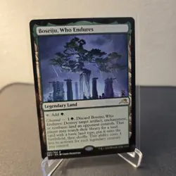 MTG Boseiju, Who Endures 266 Regular Rare Kamigawa: Neon Dynasty NEO - Image 1