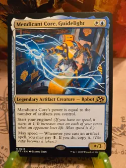 MTG Mendicant Core, Guidelight Aetherdrift Regular Rare NM - Image 1