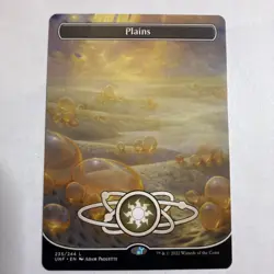Plains (235) (Borderless) Unfinity Regular MTG NM - Image 1