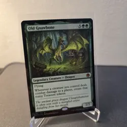 MTG Old Gnawbone 197 Foil Mythic Adventures in the Forgotten Realms AFR - Image 1