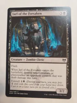 MTG Magic The Gathering Card Jarl of the Forsaken Creature Zombie Cleric Black - Image 1