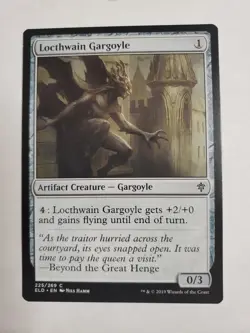 MTG Magic The Gathering Card Locthwain Gargoyle Artifact Creature Gargoyle - Image 1