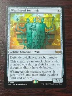 1x WEATHERED SENTINELS - Tarkir - MTG - Magic the Gathering - Image 1