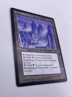 MTG Karplusan Forest Ice Age Magic The Gathering English - Image 2