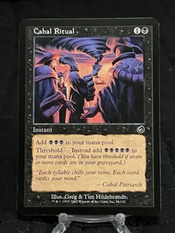 Magic the Gathering Cabal Ritual Torment Regular ~LP~ MTG - Image 1