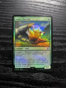 Sazh's Chocobo 0200 Foil - MTG Final Fantasy NM - Image 1