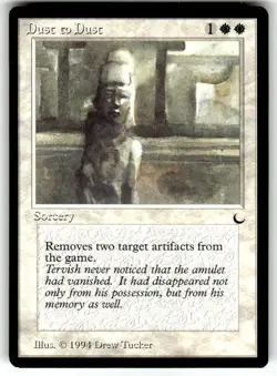 Dust to Dust The Dark Regular MTG NM - Image 1