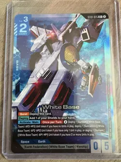 White Base (C+) - Gundam Card Game Starter Deck 01: Heroic Beginnings (ST01) - Image 1