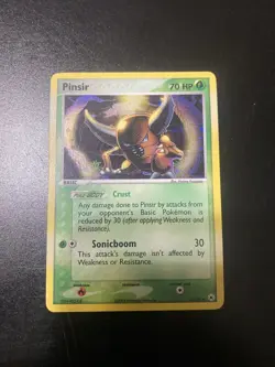 Pinsir 13/101 Hidden Legends Holo 2004 Vintage Rare Pokemon With Swirl - Image 1
