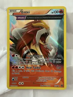 Entei 15/98 - XY Ancient Origins Holo Rare (2015) - Image 1