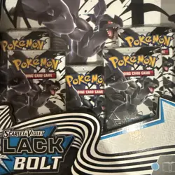 Pokemon Scarlet & Violet Black Bolt Binder Collection (SEALED) - Image 2