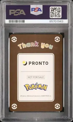 PSA 9 POKEMON PRONTO PIKACHU & FRIENDS THANK YOU VER 1 set of 2 PICHU MIMIKYU - Image 2