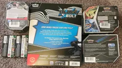 POKEMON TCG CHARIZARD GALARIAN ARTICUNO TYRANITAR V STRIKERS EVO TINS SEALED LOT - Image 5