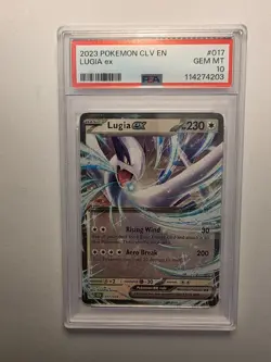 2023 POKEMON CLV CLASSIC VENUSAUR & LUGIA EX DECK #017 LUGIA EX PSA 10 - ENGLISH - Image 1