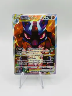 Pokemon tcg Lucario VSTAR SWSH291 Black Star Promo - Image 1