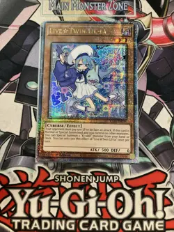 Live Twin Lil-la Quarter Century Secret Rare RA04-EN036 Yugioh - Image 1