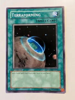 Yugioh Terraforming SDZW-EN025 Common 1st Edition - Image 1