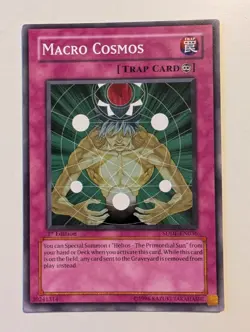 YUGIOH Macro Cosmos SDDE-EN036 1st edition Near-Mint NM - Image 1