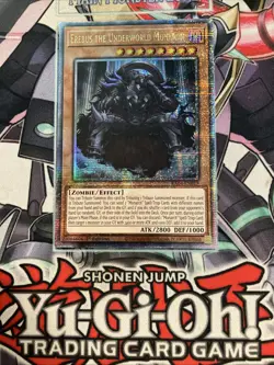 Erebus The Underworld Monarch Quarter Century Secret Rare RA04-EN019 Yugioh - Image 1