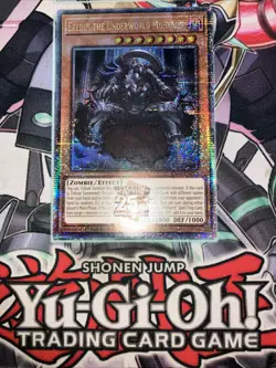 Erebus The Underworld Monarch Quarter Century Secret Rare RA04-EN019 Yugioh - Image 2