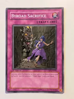 Byroad Sacrifice - CDIP-EN055 Yugioh 1st Edition - Image 1