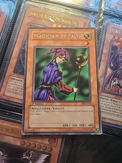 YuGiOh MAGICIAN OF FAITH MRD-036 1st Edition Metal Raiders - Image 1
