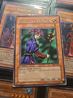 YuGiOh MAGICIAN OF FAITH MRD-036 1st Edition Metal Raiders - Image 1