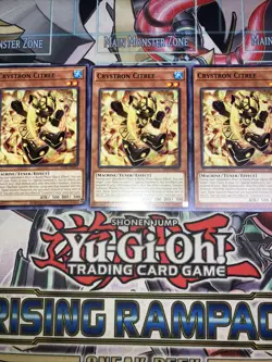 3x Crystron Citree Common OP27-EN015 Yugioh Playset - Image 1