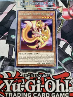 Lunalight Yellow Martin Rare 1st Edition LED4-EN047 Yugioh - Image 1