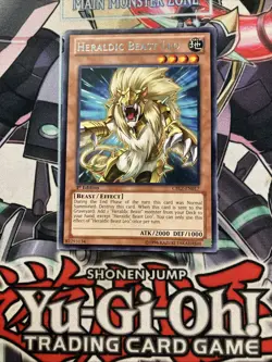 Heraldic Beast Leo Rare 1st Edition CBLZ-EN017 Yugioh - Image 1