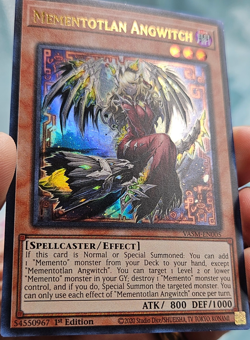 Yugioh Mementotlan Angwitch VASM-EN005 Ultra Rare Valiant Smashers - NM - Image 2