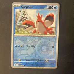 Corphish 047/167 Reverse Holo NM / M - Twilight Masquerade Pokemon Card - Image 1